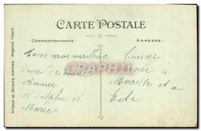 Kwitki myśli — Dobre Nowe Roky — Artaud i Nozais, Nantes — Rewers