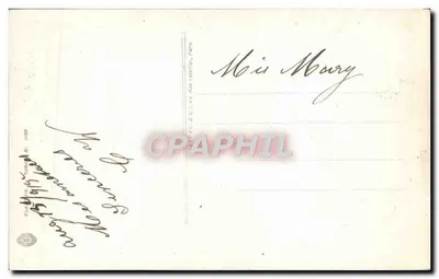 Bukiet myśliwca — wydawca Misange, nr 427 — Rewers