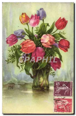 Mude de tulipas — editor H.W.B. n° 5179
