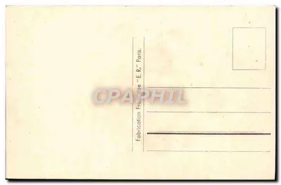Arranjo de flores — anémonas — Editor E.R. Paris — Verso
