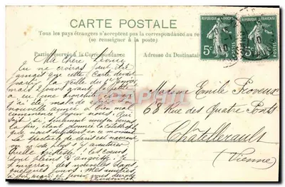 Mistral — Bonne et heureuse année — Verso