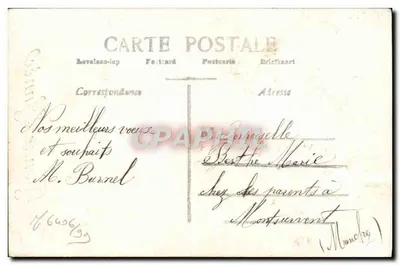 Jasmin em flor — Boa Ano — J. de Carr. n° 481 — Verso