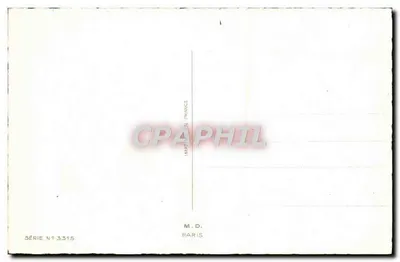 Kwiaty anemon — kompozycja kwiatowa — M.D. Paryż, seria n°3315 — Rewers