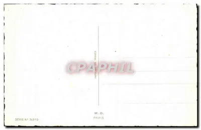 Tulipas coloridas — ilustração botânica — M.D. Paris, série n° 3315 — Verso