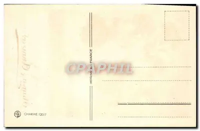 Bouquet de pivoines — Aniversário — Charme 120/7 — Verso