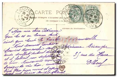 Mistral — Kwiaty i owoce — E. Guillot — Rewers