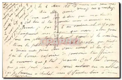 Fiori e cuore — A toi mes et mon — E·M 317 — Verso