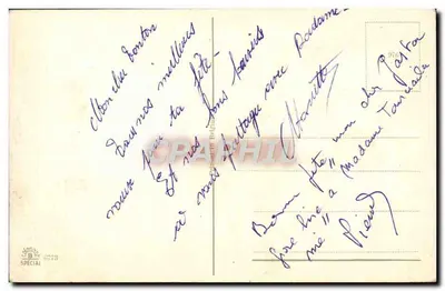 Bouquet de tulipas — Feliz Aniversário — editor JB SPECIAL n° 6773 — Verso