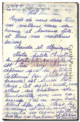 Glaïeuli — Buon compleanno mamma — Edizioni Superluxe-Paris — Verso