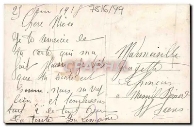 Kwitki i motyle — rzeka i zamek na tle — Erianon, n° 674 — Rewers