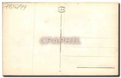 Fioleta — krajobraz okrągły — H.C.A. nr 412 — Rewers