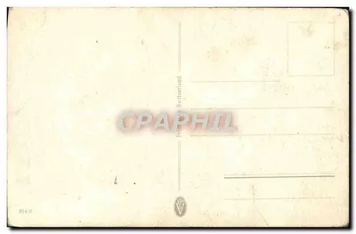 Motyl na kwiatach — zasnieżone góry — wydawca Wagner — Rewers