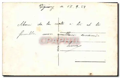 Deux hirondelles échangeant un bouquet de violettes — Super 1148 — Rewers