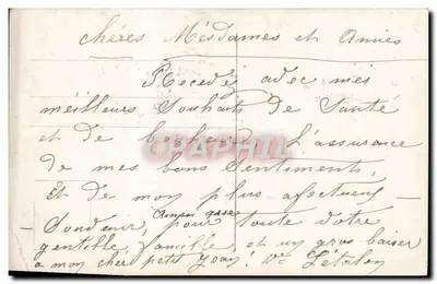 Main tenant des marguerites — Amitiés — REX 4398 — Rewers