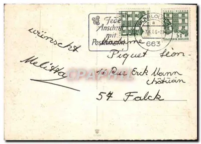 Tulipany i narcyzy — Fröhliche — éditeur non visible — Rewers
