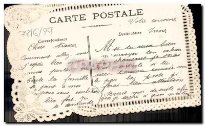 Mata de violetas — Amizades sinceras — editor desconhecido — Verso