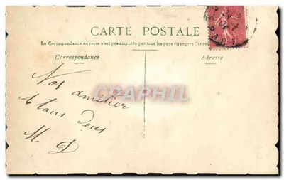 Arranjo de pensos — Lembrança de amizade — editor não visível — Verso