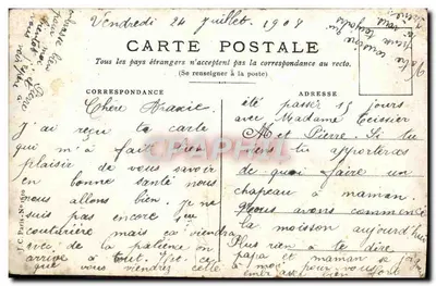 Crianças e pomba — Boa Festa — J.C. Paris N° 150 — Verso