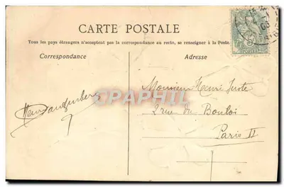 Trevo — Carta postal — Editor não identificado — Verso