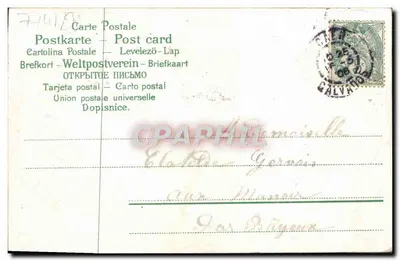 Flores azuis — Eu penso em você — editor não visível — Verso