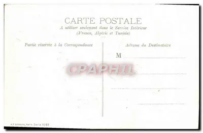 Kwiaty wiosenne — Przyjazny przypominek — H.F. wydawcy, Paryż, seria 1062 — Rewers