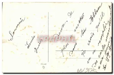 Fleurs roses — Anniversaire — Éditeur inconnu — Rewers