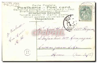 Fioletki — 'Małe kwiatki, mówcie za mnie' — n°210 — Rewers