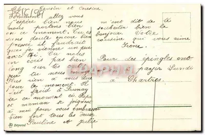Pansy — Delikatny wspomnienie — wydawca nieznany, numer serii nie widoczny — Rewers