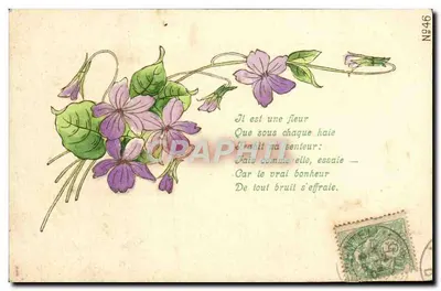 Flores violetas — poema — Edição J. Fardin, Paris