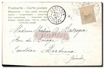Poppies — Série 20 — Editor não visível — Verso
