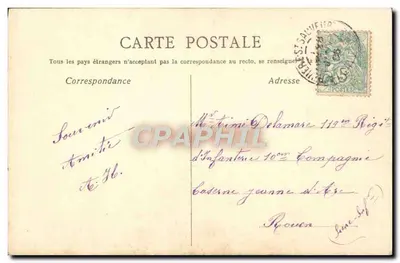 Arranjo de rosas e flores — Eu te amo — editor desconhecido — Verso