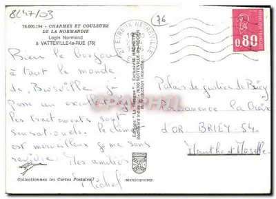 Logis Normanno — Bellezza e Colori della Normandia — Edizioni 'La Mognine' — Verso