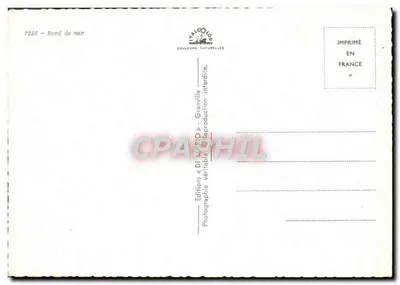 समुद्र तट — ग्रांविले — एडिशन्स डी-मारियो, संख्या 7256 — पीछे