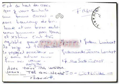 Terminillo - Panorama Pian de' Valli — wydawca Riproduzioni Vietata, nr 177 — Rewers