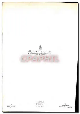 Port rekreacyjny z jachtami — Raphael Tuck & Sons Ltd. — seria Anglo Art, nr 3657/ST133 — Rewers