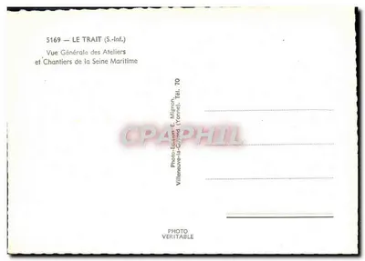 Canteiros da Seine Maritime — Vista Geral — Editor E. Mignon, Villeneuve-la-Guyard — Verso