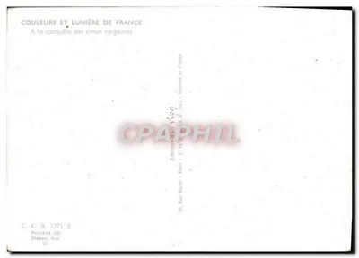 Monte Branco — vista com teleférico — Edições Drager — Verso