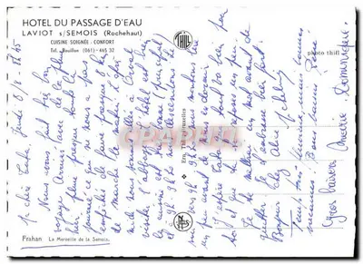 Cud Semois — Hotel Passage d'Eau, Laviot s/Semois (Rochehaut) — Foto Thill — Rewers