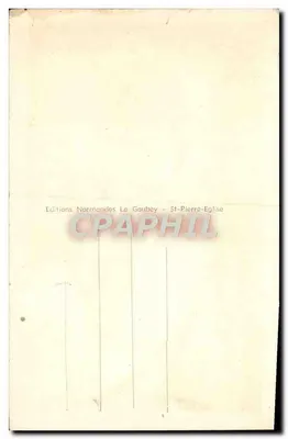 Fattoria normanna — La Normandia pittoresca — Le Goubey, n° 5168 — Verso