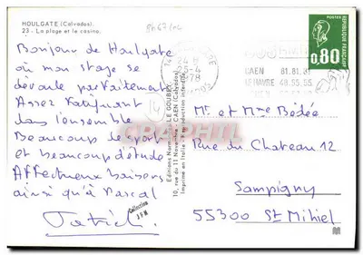 Houlgate (Calvados) — plaża i kasyno — Emy — Rewers