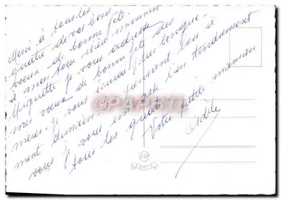 Arranjo de ciclamenos e flores — Boa Festa das Mães — editor não visível — Verso