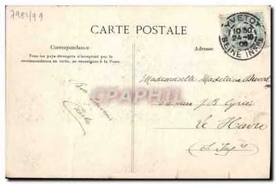 Kaptury Normandzkie — Modele zarejestrowane — LA C.P.A. — Rewers