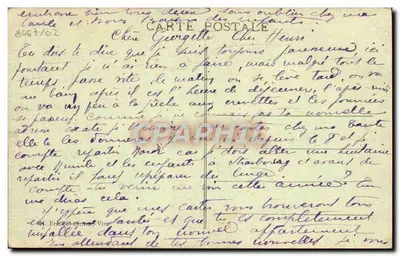 Um homem normando idoso — La Vie chère — Henri ERNICE, n°133 — Verso