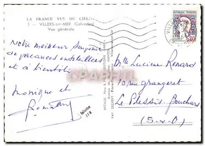 Villers-sur-Mer — Vista generale — Edizioni Gaby — Verso