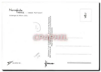Gospoda Marie Joly — Mont Joly — Wydawnictwo "LA CIGOGNE" — Rewers