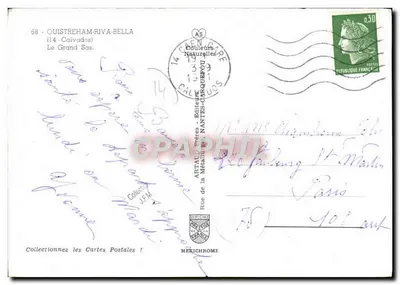 Port de Calvi — Le Grand Sas — Artaud Frères - Éditeurs — Verso