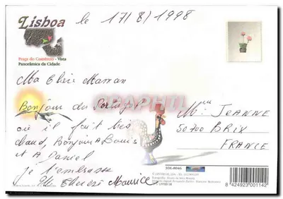Lisbonne — Cidade Antiga — DINTERAL LDA — Verso