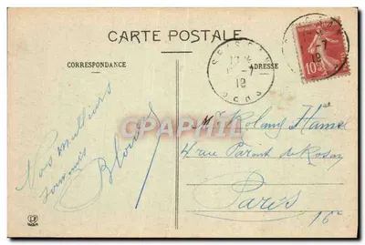 Skissan — Widok ogólny — Le Gers, n°454 — Wydawca: Właścicielstwa Languedoc — Rewers