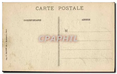 Église de Rosières (Somme) — po bombardowaniu wojny 1914-17 — Visé Paris 1006 — Rewers