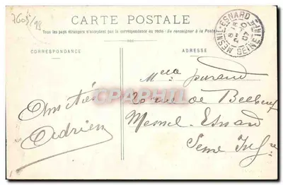 Versailles - Zamek - Grand Trianon - Wóz hrabiego de Chambord — Rewers